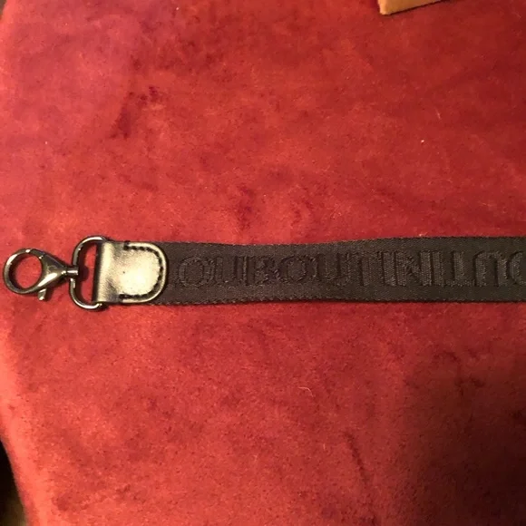 Christian Louboutin Handbag - NWT - Guaranteed Authentic-black leather-2 straps - Picture 7 of 10